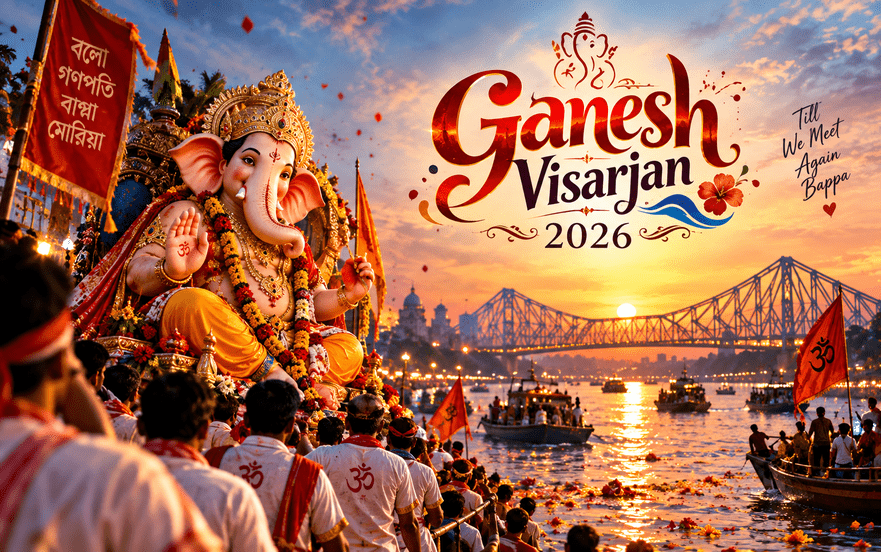 Ganesh Visarjan 2026: Kolkata Muhurat for Every Day & What to Offer by Zodiac Sign