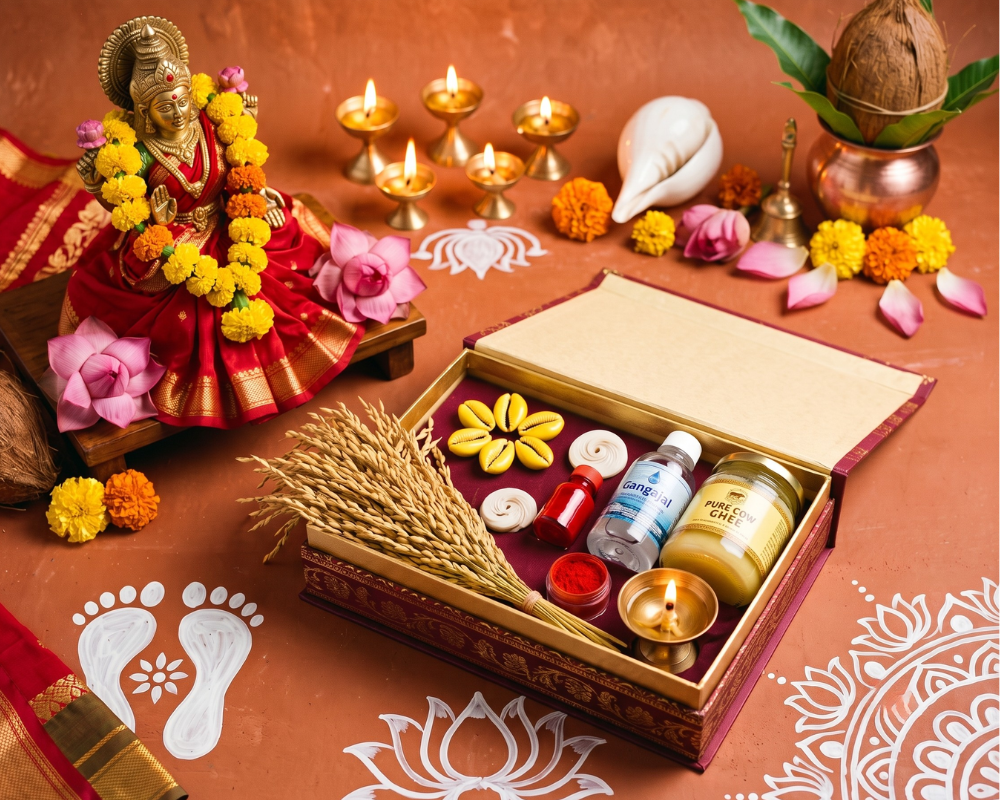 Complete Kojagari Lakshmi Puja Samagri List (ফর্দ) 2026: 55 Items Kit & Bengali Vidhi