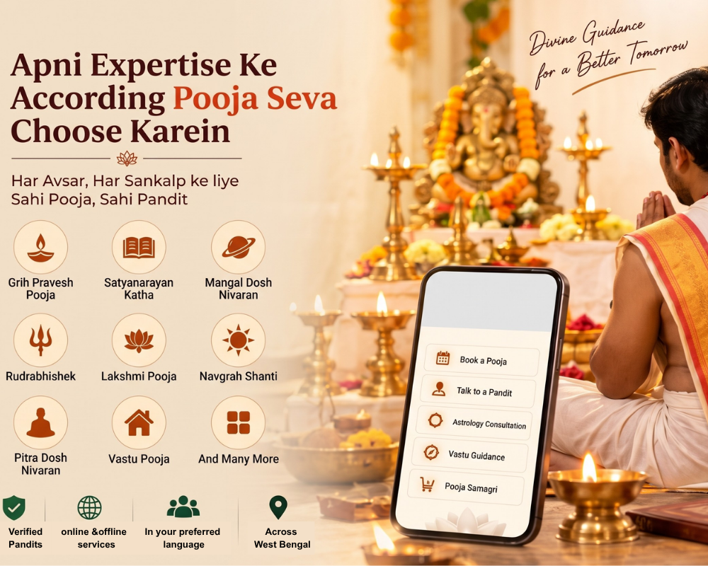 Puja Services in Kolkata | Griha Pravesh to Wedding — Amodr
