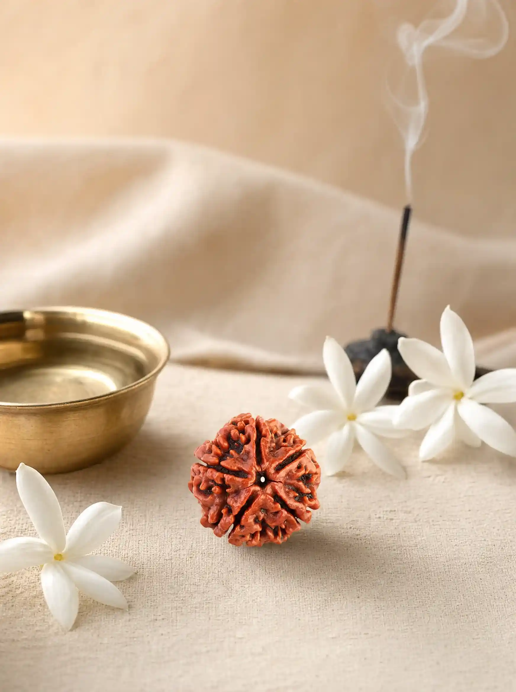 5 Mukhi Nepali Rudraksha (Gift Pack)